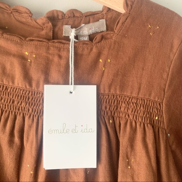 Emile Et Ida Dots Embroidered Dress - Picture 2 of 5